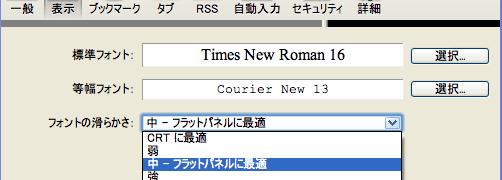 Apple Safari 4 文字化け