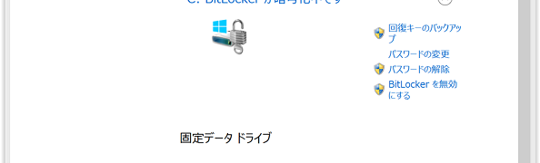 Windows 8.1 ProでBitLocker To Go