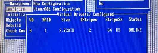 TX1310 M1のSoftware RAIDはESXi 6.0で使用できない