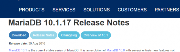 Upgrade MariaDB 5.5.50 to MariaDB 10.1.17(CVE-2016-6662)