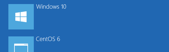 Dual boot Windows 10 and CentOS 6 (BIOS/BCD)