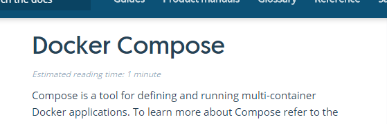 Docker Composeで複数コンテナの起動