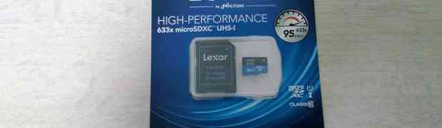 Lexar High-Performance 633x microSDXC 128GB購入