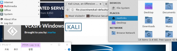 Windows 10 WSLのKali LinuxにVoodoo-Kaliをインストール