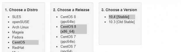 Install MariaDB 10.4 on CentOS 8